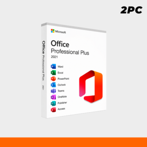 2PCSDS OFFICE PROFESSIONAL PLUS 2021 (Phone activation) 2 PC´S